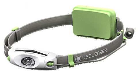Фонарь налобный Led Lenser NEO4 зеленый лам.: светодиод  AAAx4 (500915)