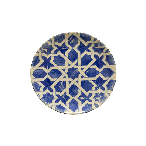 Тарелка 21.5см Costa Nova Elements синяя