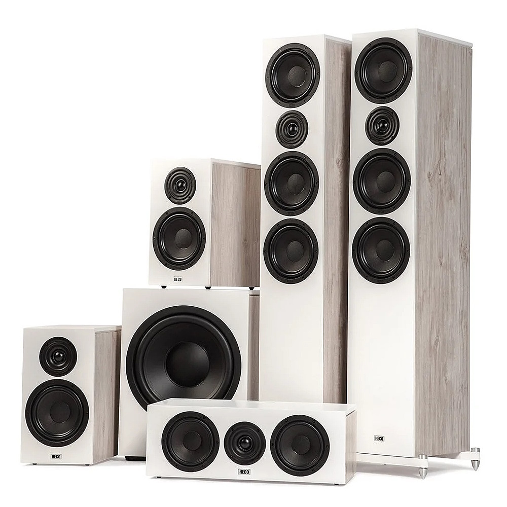 Комплект акустики 5.1 Heco Aurora 700 Ivory White - купить по выгодной ...