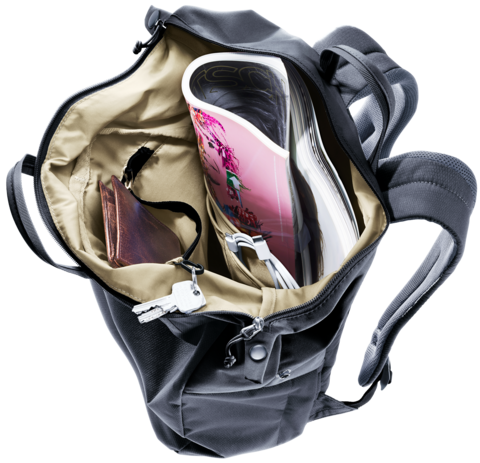 Картинка рюкзак городской Deuter Vista 18 Black - 6