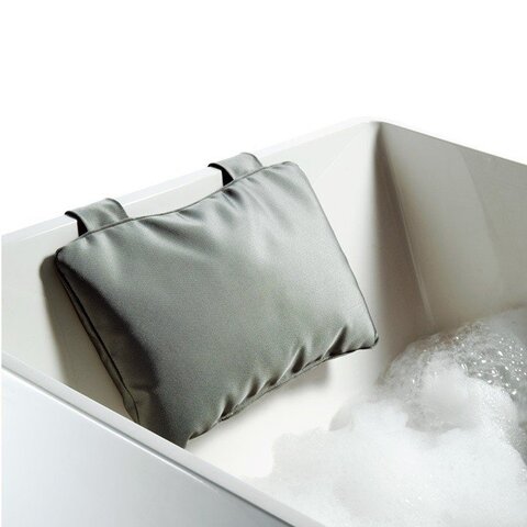 Decor Walther 0952093 Decor Walther Loft NK Подушка для ванной 32x21см, на двух присосках, нейлон, цвет: тростниковый серый