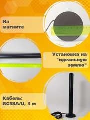 АНТЕННА WIFI НА МАГНИТЕ ТРИАДА-2445 МА SOTA ANTENNA.RU