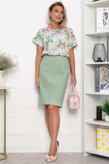 Юбка Алексис (фисташка) Ю14161-8М LT Collection