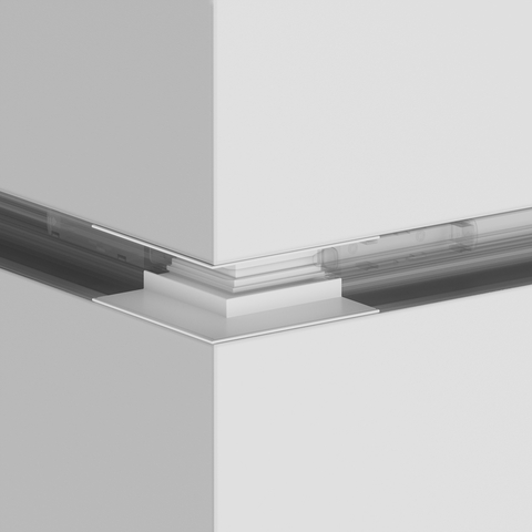 Угол внешний для встраиваемого магнитного шинопровода Maytoni Gravity TRX010OCL-22W