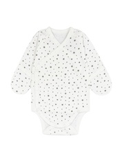 Боди-кимоно (утепленный) Звездочки gray (56,62)