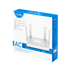 Cudy - Роутер Wi-Fi AC1200 с гигабитными портами и поддержкой Mesh WR1300E