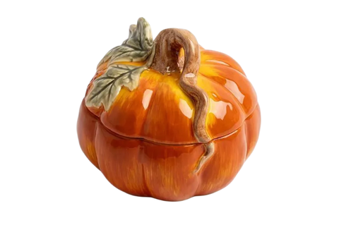 Емкость для хранения Bright pumpkin Тыква, 520 мл - Оранжево-зеленый - купить 2
