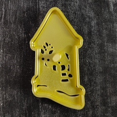 Штамп Домик №2 Снеговик