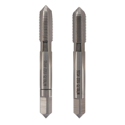 Метчик М 7,0х0,75 (Комплект 2шт) DIN2181 HSS-G 6h 50мм a=4,9 Volkel 26320