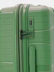 Чемодан полипропилен MIRONPAN хаки 