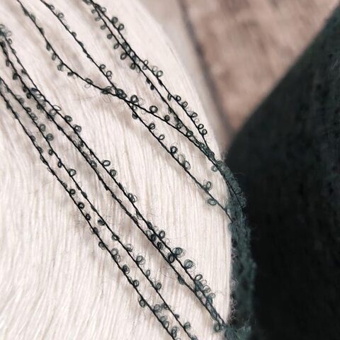 Микробукле кашемир (32%) с альпакой GARGANTU / SPUMA 1800 темно-зеленый