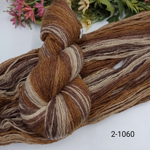 Дундага 6/2 шерсть секционного окрашивания 02-1060