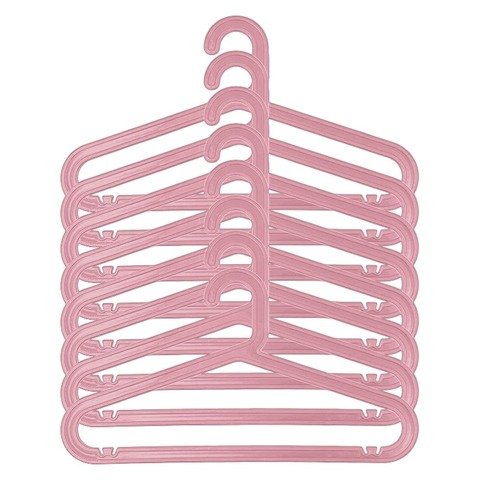 Набор вешалок (плечики) Docksta 8 шт, розовый, полипропилен