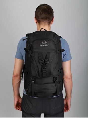 Картинка рюкзак туристический Nevo Rhino 1060-NW Black - 6