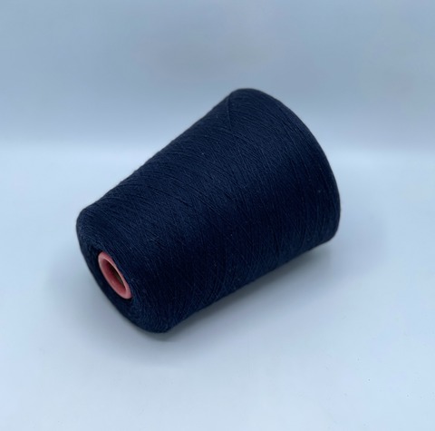 Loro Piana, Cashmere 2/27 1350м, 100%Кашемир,Темно-синий, 37953