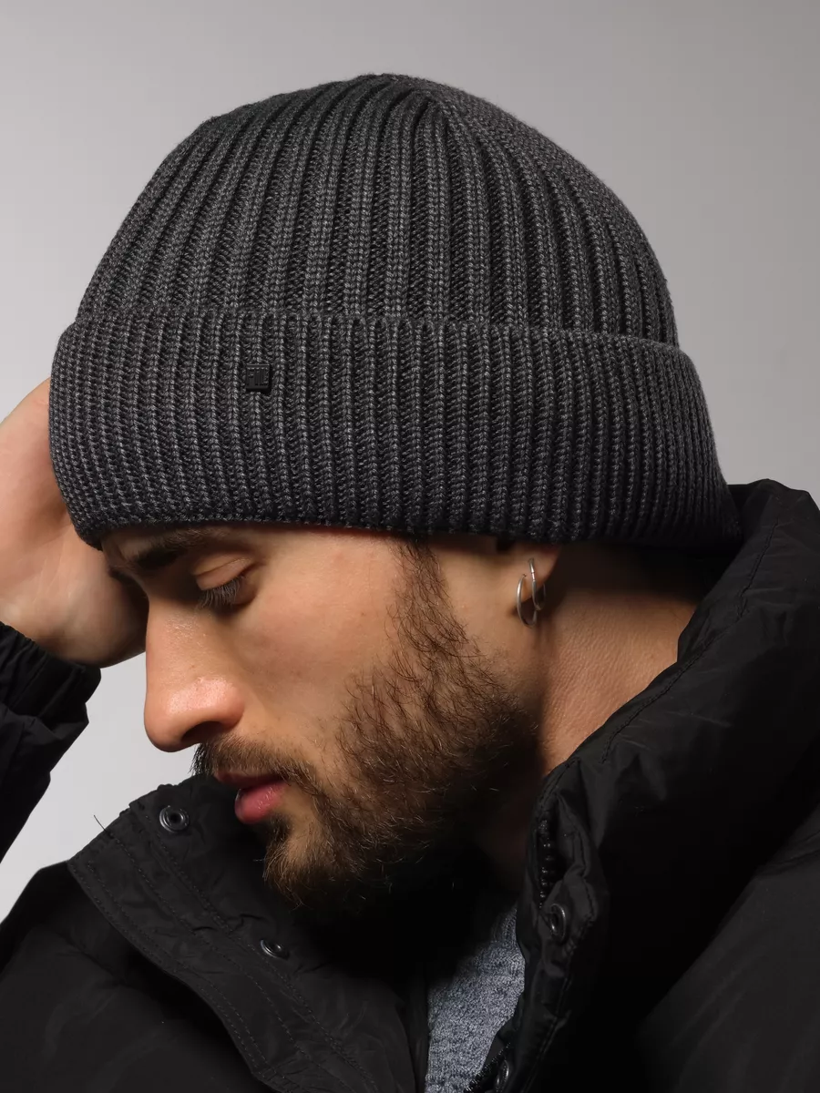 Шапка зимняя бини демисезон