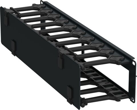 ITK Кабель-органайзер горизонтальный 19