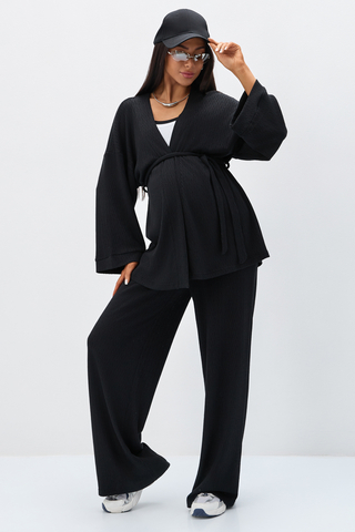 Костюм для беременных 18581 чёрный