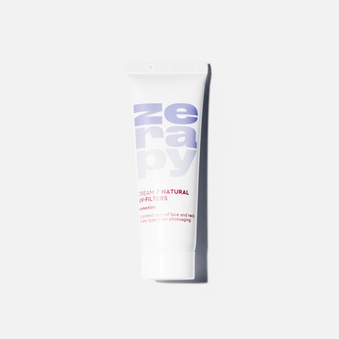 Крем для лица фотозащитный 7 природных УФ - фильтров 50 мл | Zerapy