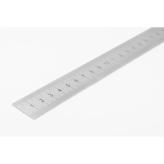 Линейка 200х13х0,5мм Шкала 1,0мм (Сталь) Kinex(K-met) 1022-1