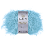 Пряжа Gazzal Marilyn & Merinos 8254 нежная бирюза