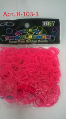 Набор из РЕЗИНОК Rubber Band одноцветные (600 шт.), арт. К-103