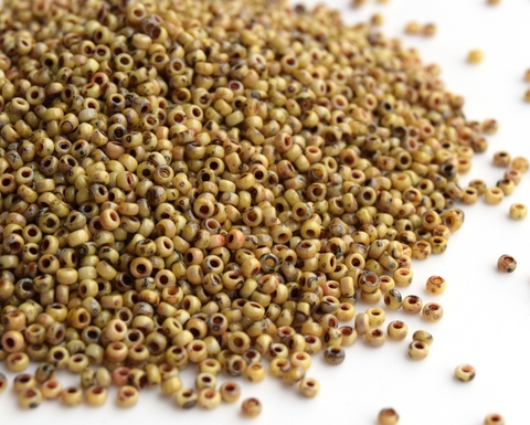 6/0 RR-4512 Opaque Picasso Yellow 6/0