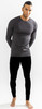 Комплект термобелья Craft Fuseknit Comfort Grey-Black мужской