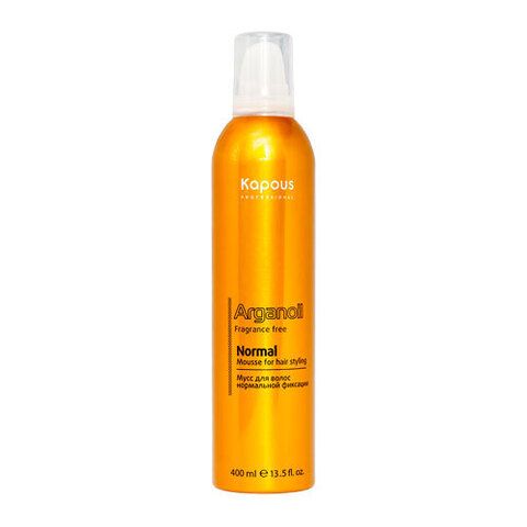 Kapous Arganoil Normal Mousse - Мусс для укладки волос нормальной фиксации с маслом Арганы