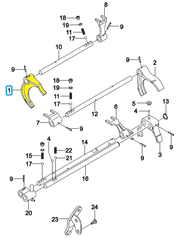ВИЛКА 1-2 СКОРОСТИ MATIZ 0,8 GM