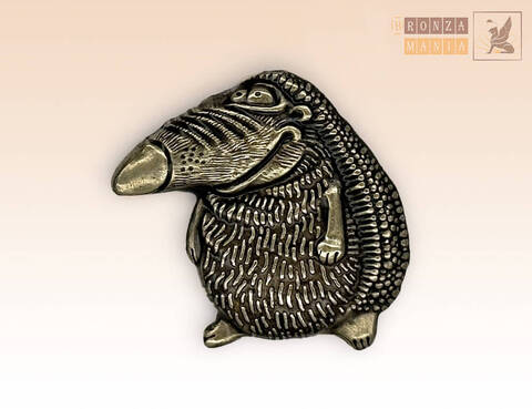 значок Ежик