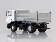 MAZ-5550 tipper restyling white-gray 1:43 AutoHistory