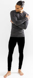 Комплект термобелья Craft Fuseknit Comfort Grey-Black мужской