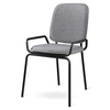 Стул Ror, Double Frame, серая рогожка