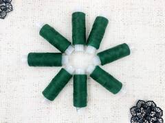 Нитки армированные 45ЛЛ 150 м, тёмно-зелёный