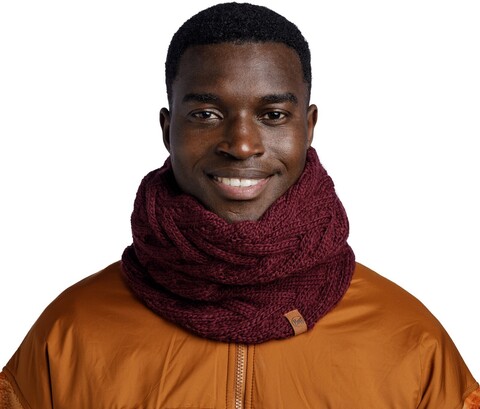 Картинка шарф-труба Buff Neckwarmer Knitted Polar Caryn Dahlia - 1