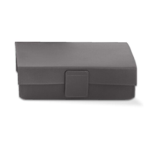 Decor Walther 0938693 Decor Walther NAPPA UTBD  Многоцелевая коробка с крышкой - Натуральная кожа NAPPA дымчато-сер