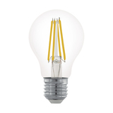 Лампа LED филаментная диммир. прозрачная Eglo CLEAR LM-LED-E27 6W 806Lm 2700K A60 11701 1
