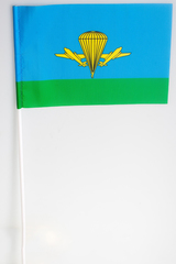 Купить Флажок ВДВ России 15х23 см на палочке в Магазине тельняшек