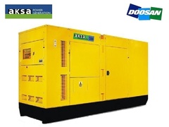 Дизельный генератор AKSA AD 275 в кожухе