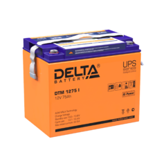 Аккумуляторная батарея DELTA BATTERY DTM 1275 I