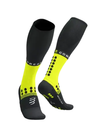 Гольфы Winter Run Black/Safe Yellow