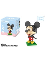 Конструктор LNO Микки Маус 230 деталей NO. 011 Mickey Gift Series