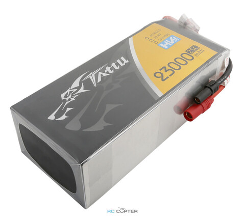 АКБ Gens Ace Tattu 23000mAh 22.8V HV 25C 6S1P Lipo Battery Pack