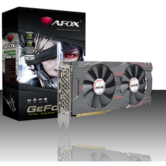 Видеокарта AFOX NVIDIA GeForce RTX2060 SUPER, 8Гб GDDR6, 256 бит, Retail, PCIe3.0, 2xFAN, 2-SLOT, 215Вт, LED, HDMI, DVI, DP (AF2060S-8196D6H4-V2)
