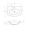 Cezares 55278 Колонна подвесная с двумя распашными дверцами, реверсивная 30x38x130
