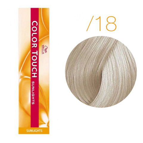 Wella Color Touch Sunlights /18 (Пепельно-жемчужный) - Мягкое тонирование с осветлением