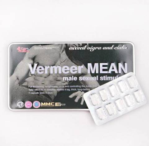 Vermeer MEAN (Вермеер Мин) для быстрого повышения потенции (10 шт)