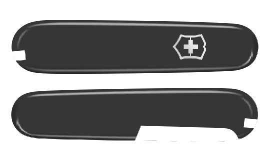 Victorinox как снять накладки Набор накладок для ножа Victorinox 84 мм. со штопором, чёрный - купить в интерне