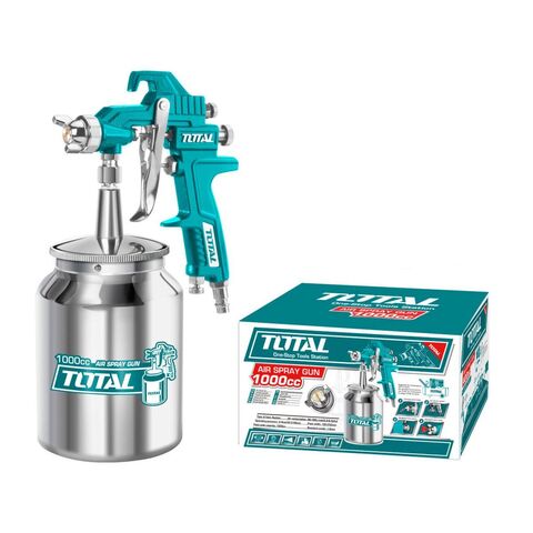 Краскораспылитель с нижним бачкомTOTAL TAT11005, объём бачка 1 л.